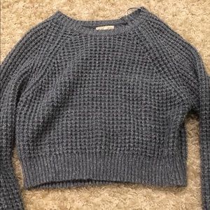 Baby Blue cropped sweater